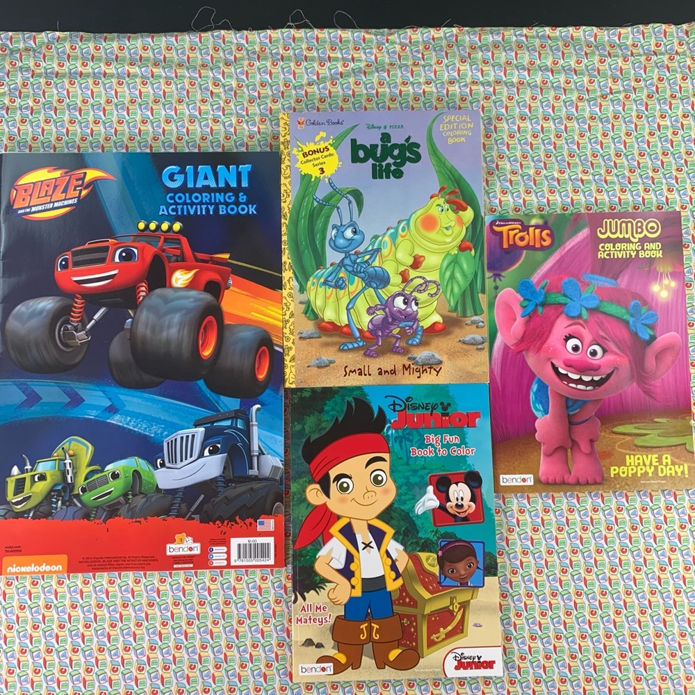 Activity and Coloring Book Collection.